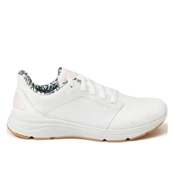 Avia Women's Deluxe Athletic Sneaker, White/Leopard - Picture 2 of 13